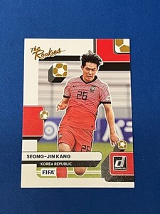 2022-23 Panini Donruss Soccer The Rookies Insert Card of Seong-Jin Kang!!