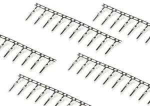 JST SM 2.54mm Pitch Female Crimp Terminal Reed for Male Housing Receptacle 100pc - Picture 1 of 5