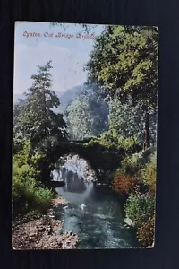 Vintage Postcard Old Bridge Brendon Lynton Devon Unposted  - Picture 1 of 2