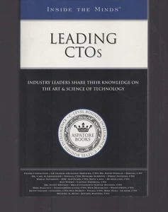 Inside the Minds : CTOs Industry Leaders Share Their Knowledge on Technology PB - Picture 1 of 2