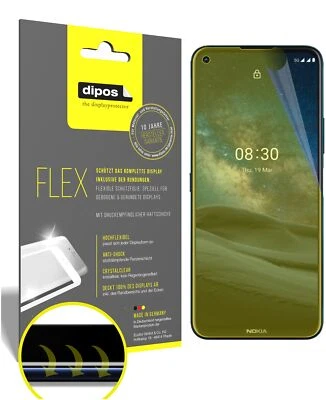 2x Screen Protector for Nokia 8.3 5G Protective Film covers 100% dipos Flex - Image 1 of 4