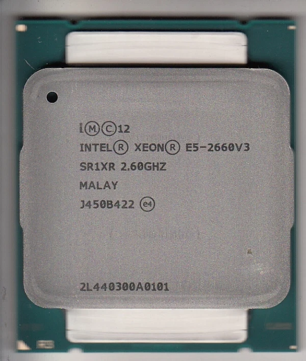 INTEL XEON E5-2660 V3 SR1XR 2.6GHZ+ 25MB L3 10-CORE LGA2011-3 (CPU ONLY) - NEW - Image 1 of 1