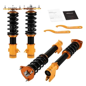 COILOVER KIT FIT FOR SUBARU IMPREZA WRX GDB EJ207, EJ205, EJ25, EJ201 COILOVERS - Picture 1 of 17