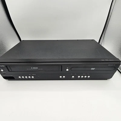 Funai DV220FX4 DVD VCR Combo VHS Tape Recorder DVD Player NO REMOTE Tested - Image 1 of 4