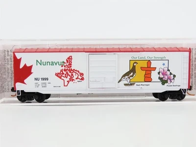 N Scale Micro-Trains MTL 07700161 Nunavut Territory 50' Standard Boxcar #1999 - Image 1 of 4
