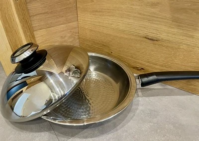 !! AMC HOT PAN Pfanne 3,0l 28 cm Premium Visiotherm abnehmbarer  Griff TOP !! - Bild 1 von 2