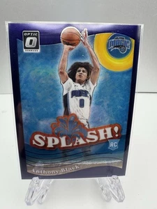 2023-24 Panini Donruss Optic - Splash Anthony Black #13 Purple Prizm (RC) - Picture 1 of 2