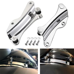 For 2014-2024 Harley Road King Street Glide 4 Point Chrome Docking Hardware Kit - Foto 1 di 7