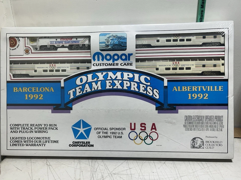 Bachmann Mopar 1992 Olympic Team Express HOTrain Set. Sealed Box - Image 1 of 1