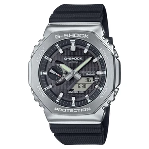 Casio G-Shock CasiOak Metal Covered Watch GBM2100-1A Water Resistant - Black - Picture 1 of 5