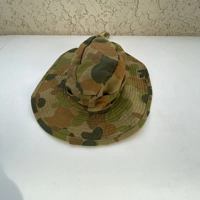 De colección Boonie Pato Cazador Camuflaje Cubo Sombrero Piel de Rana Selva Arbusto Talla M EE. UU. Foto 1 de 4