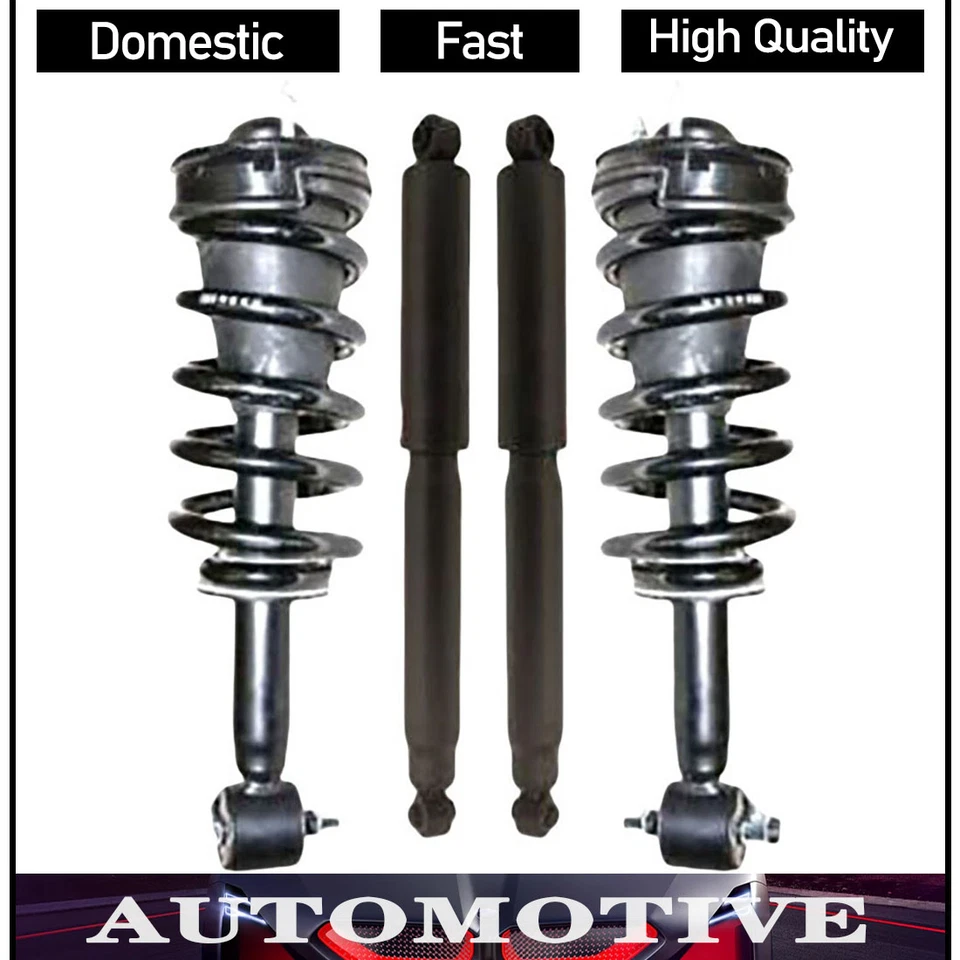 Nuevos puntales delanteros y amortiguadores traseros OE para GMC Yukon XL 1500 2007-10 5,3 L 6,0 L 6,2 L Foto 1 de 2