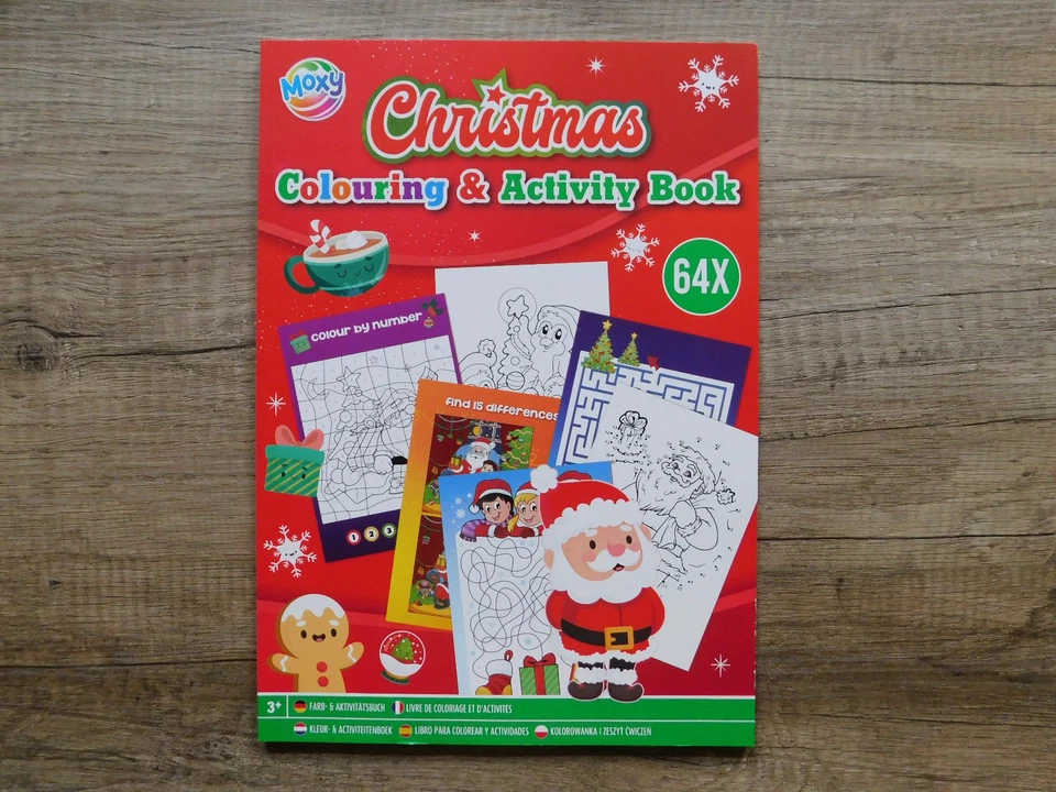 Christmas, Weihnachten, Mal - und Beschäftigungsheft, 64 Seiten - unbenutzt! - Bild 1 von 4