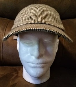 GORRA GAP MARRÓN PATA DE GALLO CON CORREA. *SIN ETIQUETA* LEER POR FAVOR - Imagen 1 de 10