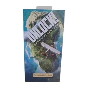UNLOCK Escape Adventures The Island of Doctor Goorse Cooperative Card Game 2017 - Picture 1 of 6