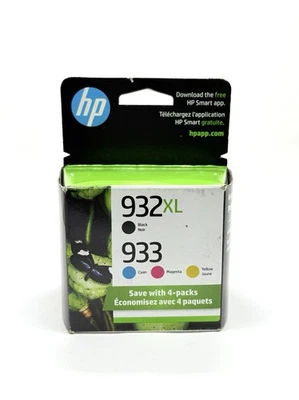 Cartucho de tinta HP 932XL/933 cian/negro/magenta/amarillo EXP 08/2025 Foto 1 de 4