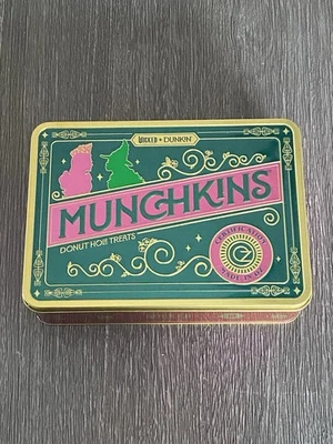 Rare Dunkin Donuts X Wicked Munchkin Tin Glinda Elphaba  - Image 1 of 4