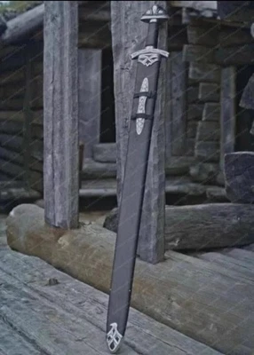 Handmade Damascus Steel North Man Sword best anniversary /birthday gift for him - Image 1 of 3