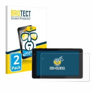2x Display Schutz Folie für Lisciani Mio Tab 7 Zubehör Transparent - Afbeelding 1 van 6