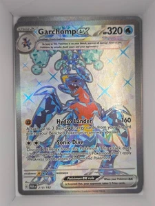Pokemon TCG Garchomp ex 219/182 SV: Paradox Rift Full Art Near Mint - Bild 1 von 2