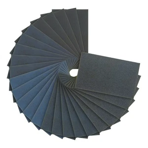 Premium 5-1/2" x 9" Wet or Dry Sandpaper Sheets - 150, 220, 320, 400, 600 Gri... - Picture 1 of 6