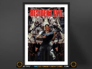 Resident Evil 1 Video Game (RE1) Poster Print - Bild 1 von 3