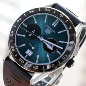 TAG Heuer Connected E3 SBG8A10.BT6219 Smart Watch Smartwatch Wristwatch used - Picture 1 of 10