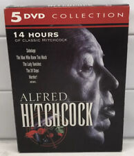 Alfred Hitchcock DVD 5 Disc Collection Set 14 Hours Box Set Black and White