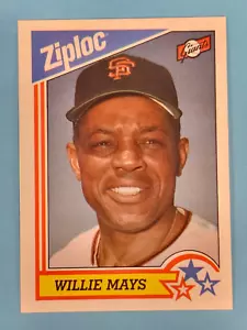 1992 Ziploc Willie Mays San Francisco Giants #8 ⚾ - Picture 1 of 2
