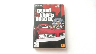 GRAND THEFT AUTO III PC GAME GTA 3 GTA3 LIBERTY CITY ROCKSTAR GAMES - Image 1 of 4