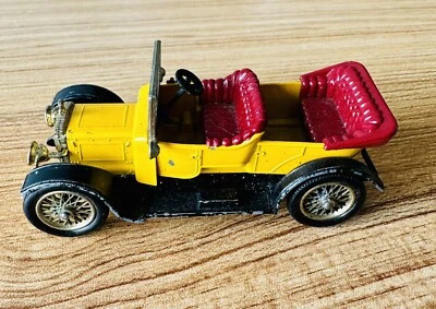 1965 Lesney Matchbox Yesteryear 1911 Daimler No Y13 in Yellow 3.25” Length Toy - Image 1 of 4