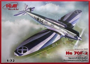ICM 1/72 Heinkel He 70F-2 ‘Blitz’ #72231 - Picture 1 of 2