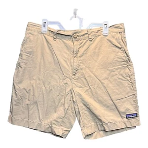 Patagonia Men's Lightweight All-Wear Hemp Shorts Beige Tan Brown 34W 7.5" Inseam - Picture 1 of 8