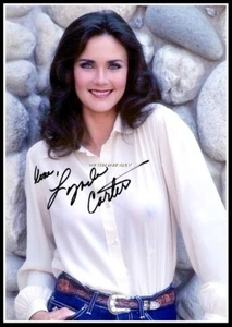 Lynda Carter, Autographed, Cotton Canvas Image. Limited Edition (LC-207) x - Picture 1 of 1