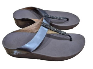 Womens Fitflop Thongs Sandals Shoes Size 8 - Picture 1 of 5