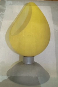 Leuchte Wand Ausstellung Design Leuchte gelb Wandlampe Bilder !Bilder beachten! - Bild 1 von 11