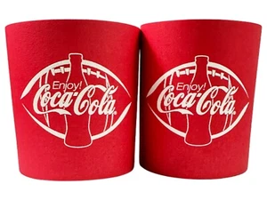 COCA-COLA Y FÚTBOL DE COLECCIÓN KOOZIES (2) suministros de fiesta bebidas bebida - Imagen 1 de 1