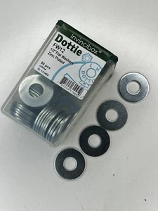 (50er-Pack) Dottie FW12 verzinkte flache Unterlegscheiben 1/2" Schraubengröße (9/16" Loch) - Bild 1 von 7