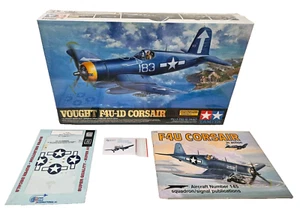 1/32 TAMIYA F4U-1D CORSAIR + QUINTA 3D SET + SUPER SCALE DECAL + IN ACTION BOOK - Picture 1 of 2