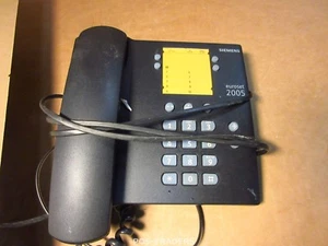 Siemens EUROSET 2005 Telephone Landline Analogue Office Phone INCL HANDSET - Afbeelding 1 van 2