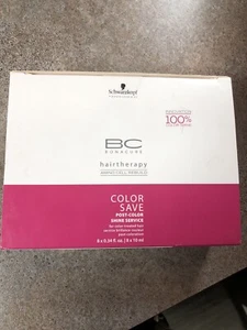 SCHWARZKOPF PROFESSIONAL BONACURE COLOR SAVE/POST COLOR SHINE SERVICE 8 - .34oz - Picture 1 of 3