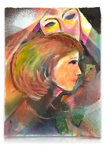 Margret Hofheinz-Döring 1910-1994 - 'Vom Winde verweht'  1986 - Mischtechnik - Bild 1 von 12