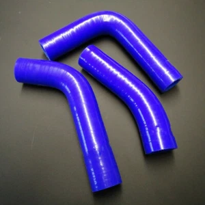Manguera de refrigerante radiador de silicona azul para 1980-1984 Yamaha RD350 RD250 LMC - Imagen 1 de 3