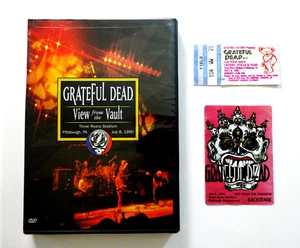 Grateful Dead Ticket Backstage View From Vault DVD 3 Rivers Pittsburgh 7/8/1990 - Imagen 1 de 12