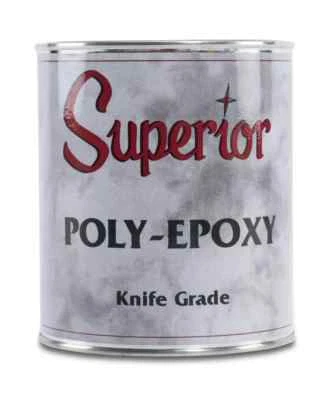 SUPERIOR STONE PRODUCTS Superior Poly-Epoxy - Knife Grade - Quart