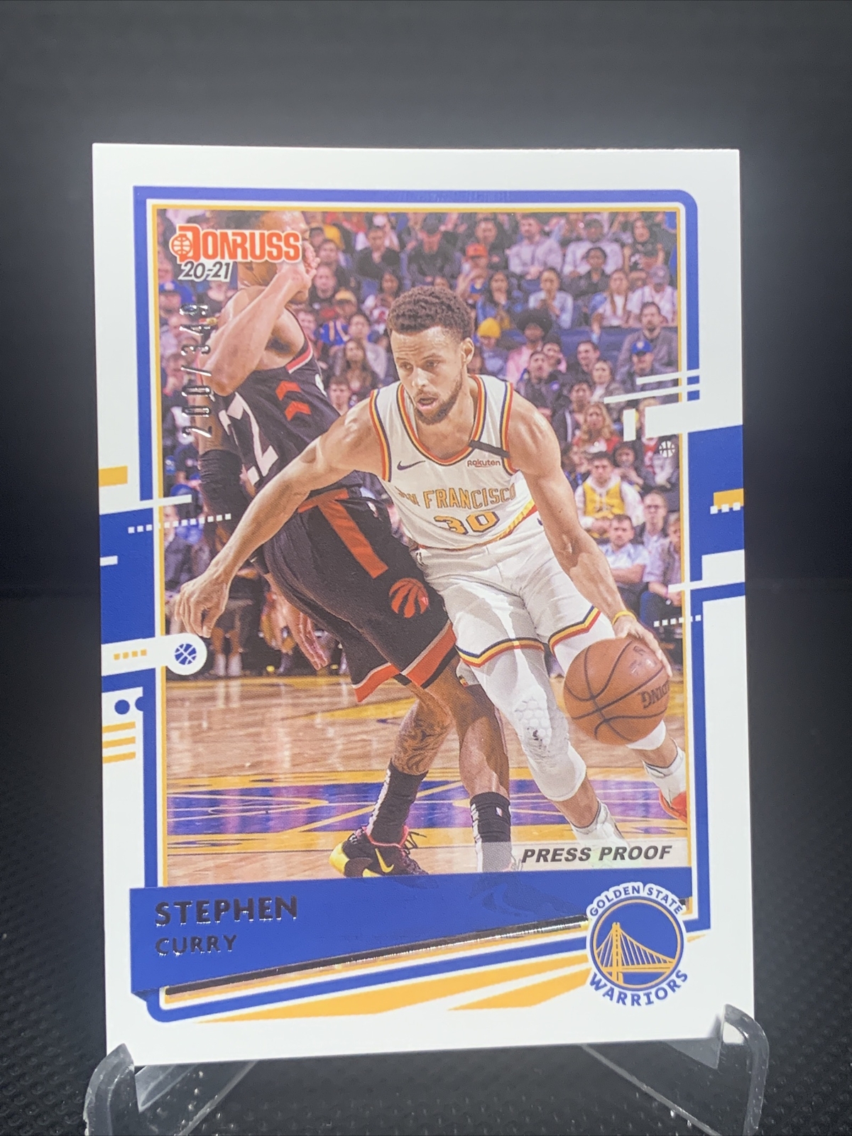 2020-21 Donruss STEPHEN CURRY Press Proof Silver #'d /349 #41