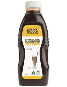 Black & Gold Chocolate Toppings 600ml x 1 - Picture 1 of 1