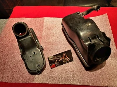 Suzuki VS 1400 1995 Intruder filtro delantero caja de aire O38B00 caja de aire O38B10 fabricante de equipos originales limpio Foto 1 de 4