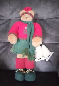 Vintage Weihnachtsbär Puppe Figur 18" groß - Bild 1 von 3