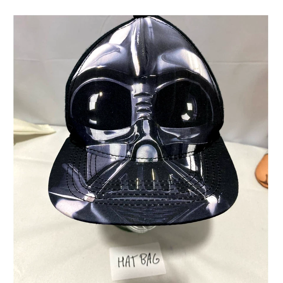 Youth Star Wars Darth Vader black helmet hat Black - Image 1 of 4